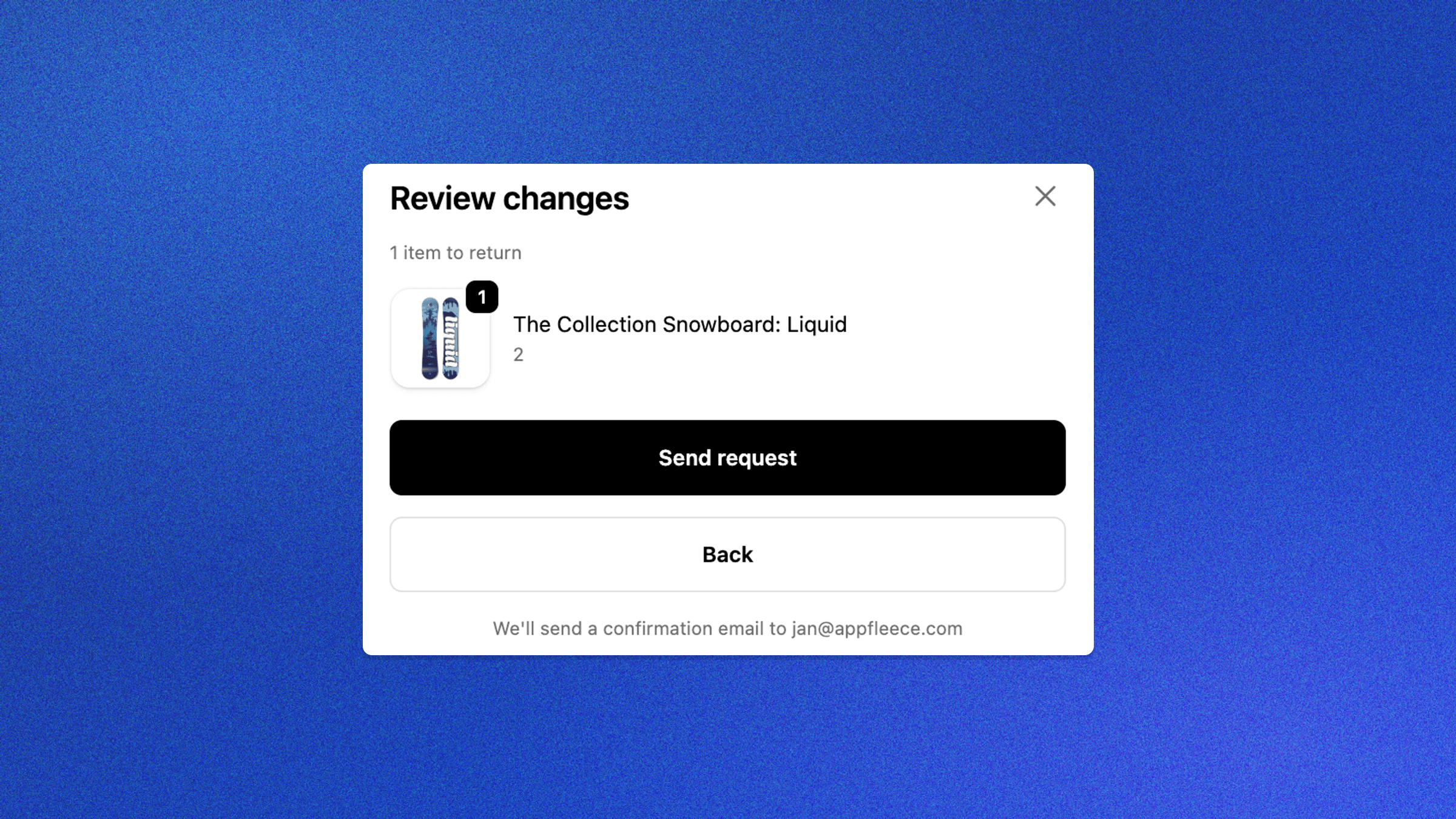 The new EU withdrawal button on Shopify